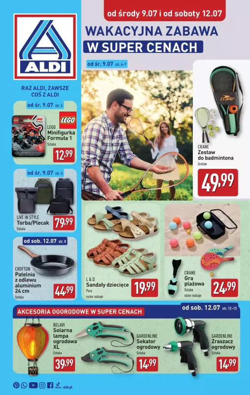 Aldi - gazetka promocyjna Aldi ma to coś! od środy 09.07 do soboty 12.07