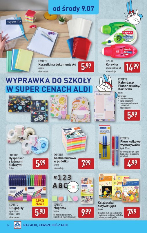 Aldi - gazetka promocyjna Pełny katalog! od poniedziałku 07.07 do soboty 12.07 - strona 26