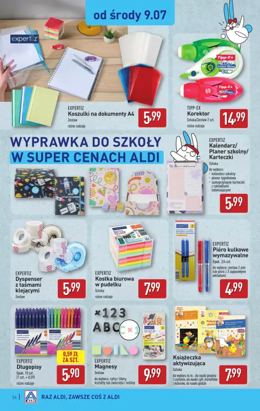 Aldi - gazetka promocyjna Pełny katalog! od poniedziałku 07.07 do soboty 12.07 - strona 26