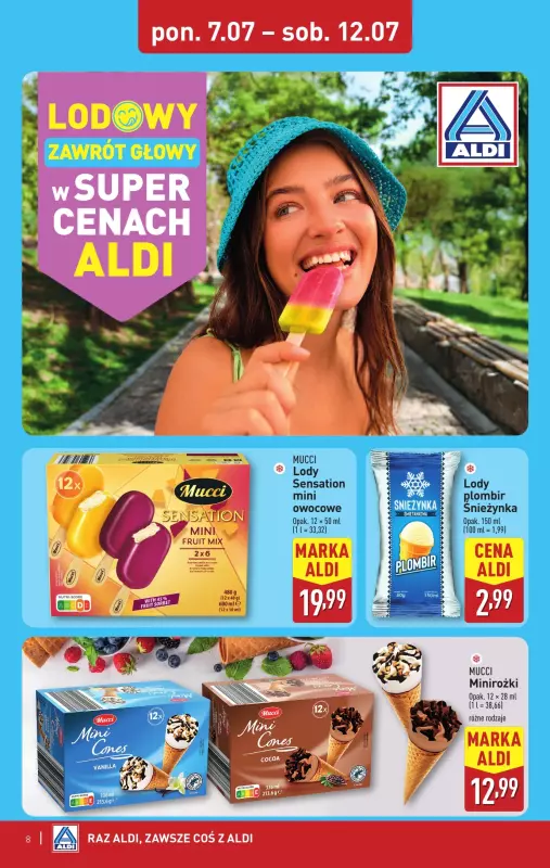 Aldi - gazetka promocyjna Pełny katalog! od poniedziałku 07.07 do soboty 12.07 - strona 8