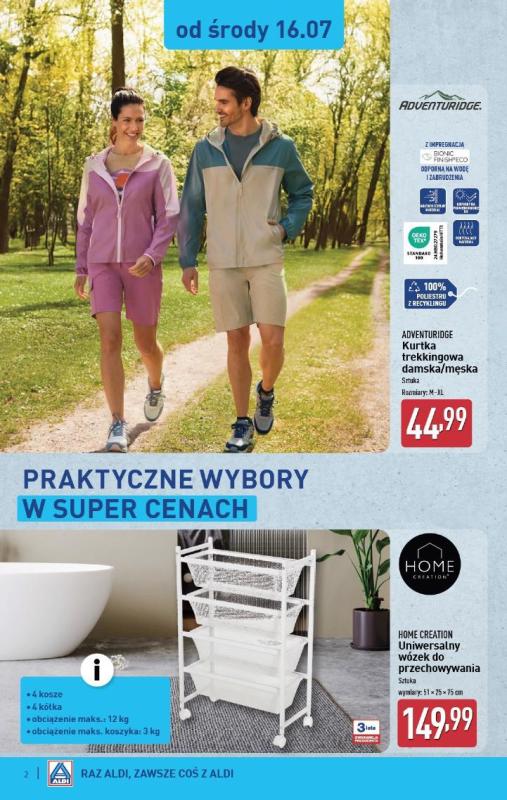 Aldi - gazetka promocyjna Aldi ma to coś! od środy 16.07 do soboty 19.07 - strona 2