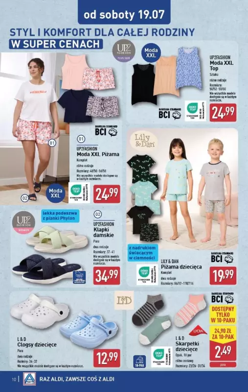 Aldi - gazetka promocyjna Aldi ma to coś! od środy 16.07 do soboty 19.07 - strona 10