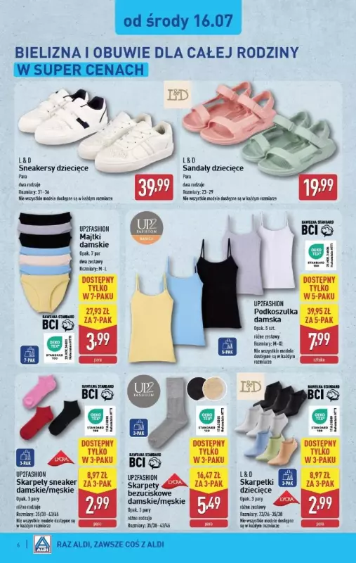 Aldi - gazetka promocyjna Aldi ma to coś! od środy 16.07 do soboty 19.07 - strona 6