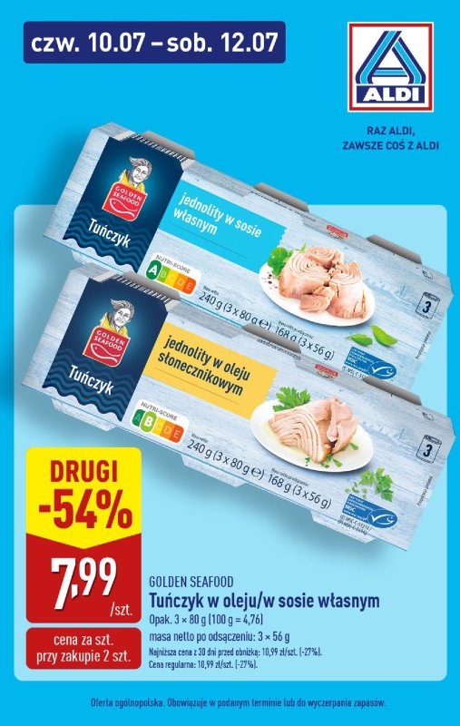 Aldi - gazetka promocyjna Weekend super cen w Aldi! od czwartku 10.07 do soboty 12.07 - strona 8