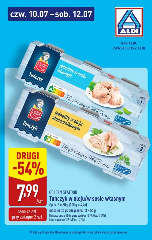 Aldi - gazetka promocyjna Weekend super cen w Aldi! od czwartku 10.07 do soboty 12.07 - strona 8
