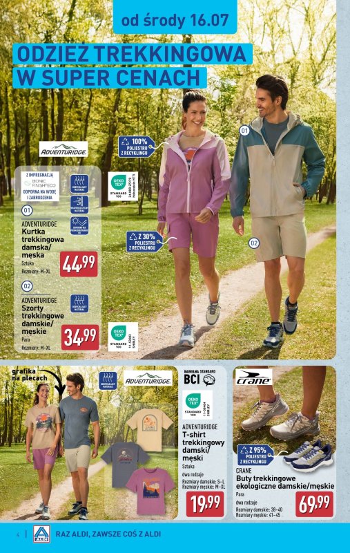 Aldi - gazetka promocyjna Aldi ma to coś! od środy 16.07 do soboty 19.07 - strona 4