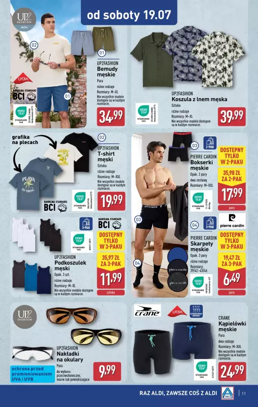 Aldi - gazetka promocyjna Aldi ma to coś! od środy 16.07 do soboty 19.07 - strona 11