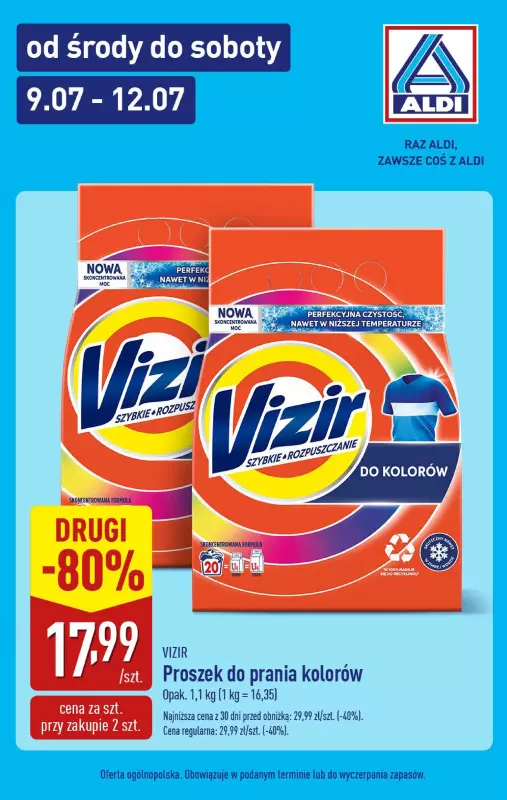 Aldi - gazetka promocyjna Super ceny Aldi! od środy 09.07 do soboty 12.07 - strona 8