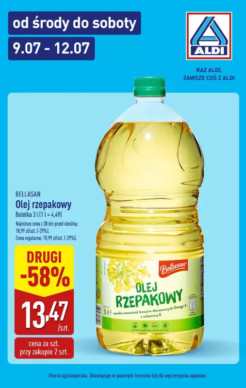 Aldi - gazetka promocyjna Super ceny Aldi! od środy 09.07 do soboty 12.07 - strona 5
