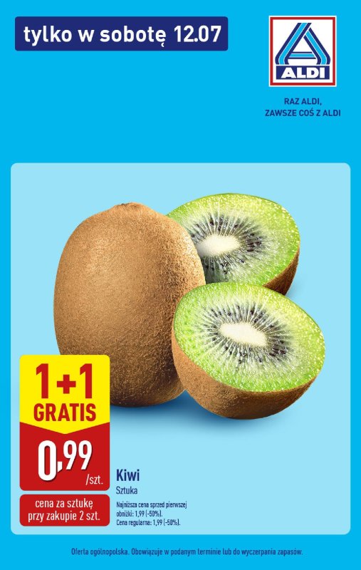 Aldi - gazetka promocyjna Tylko w sobotę! od soboty 12.07 do soboty 12.07 - strona 4