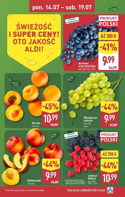 Aldi - gazetka promocyjna Farmer Aldik poleca! od poniedziałku 14.07 do soboty 19.07 - strona 3