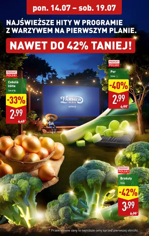 Aldi - gazetka promocyjna Farmer Aldik poleca! od poniedziałku 14.07 do soboty 19.07 - strona 4