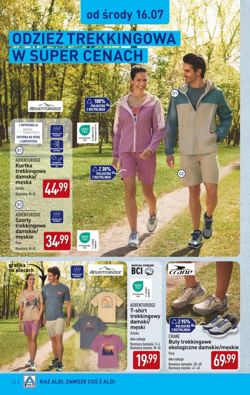 Aldi - gazetka promocyjna Pełny katalog! od poniedziałku 14.07 do soboty 19.07 - strona 22