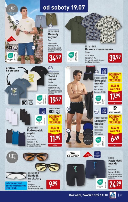 Aldi - gazetka promocyjna Pełny katalog! od poniedziałku 14.07 do soboty 19.07 - strona 33