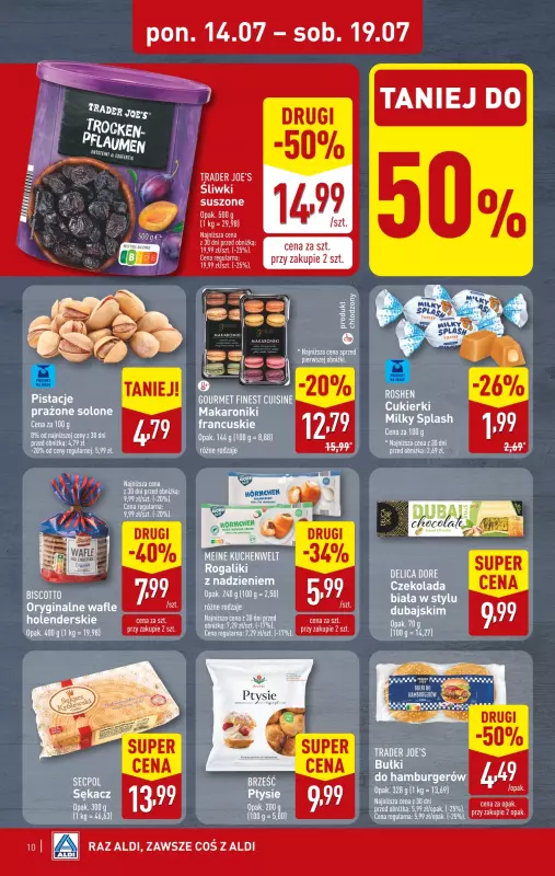 Aldi - gazetka promocyjna Pełny katalog! od poniedziałku 14.07 do soboty 19.07 - strona 10