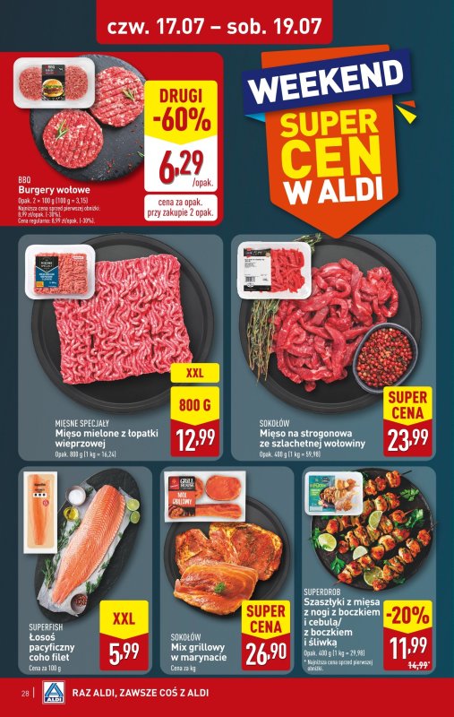 Aldi - gazetka promocyjna Pełny katalog! od poniedziałku 14.07 do soboty 19.07 - strona 28