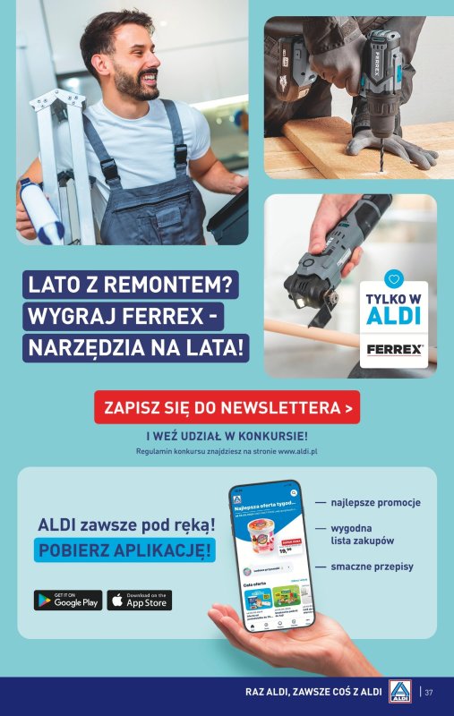 Aldi - gazetka promocyjna Pełny katalog! od poniedziałku 14.07 do soboty 19.07 - strona 37