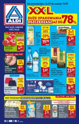 Aldi - gazetka promocyjna Pełny katalog! od poniedziałku 14.07 do soboty 19.07