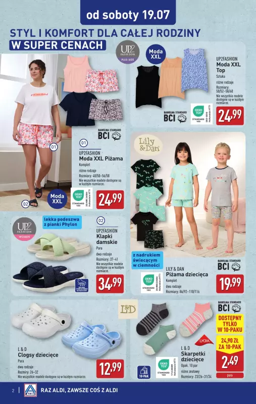 Aldi - gazetka promocyjna Sobotnie nowości w super cenach Aldi!   - strona 2
