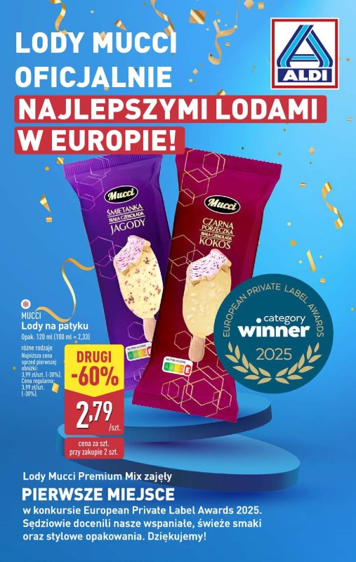 Aldi - gazetka promocyjna Lodowy zawrót głowy! od poniedziałku 14.07 do soboty 19.07 - strona 5