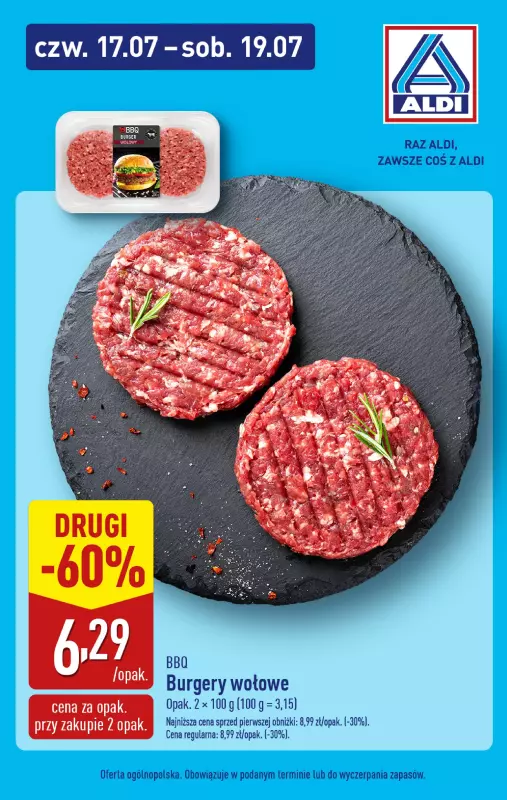 Aldi - gazetka promocyjna Weekend super cen w Aldi! od czwartku 17.07 do soboty 19.07 - strona 5