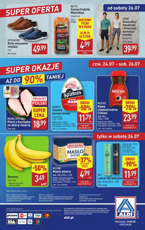 Aldi - gazetka promocyjna Smakowita podróż do Włoch! od poniedziałku 21.07 do soboty 26.07 - strona 7