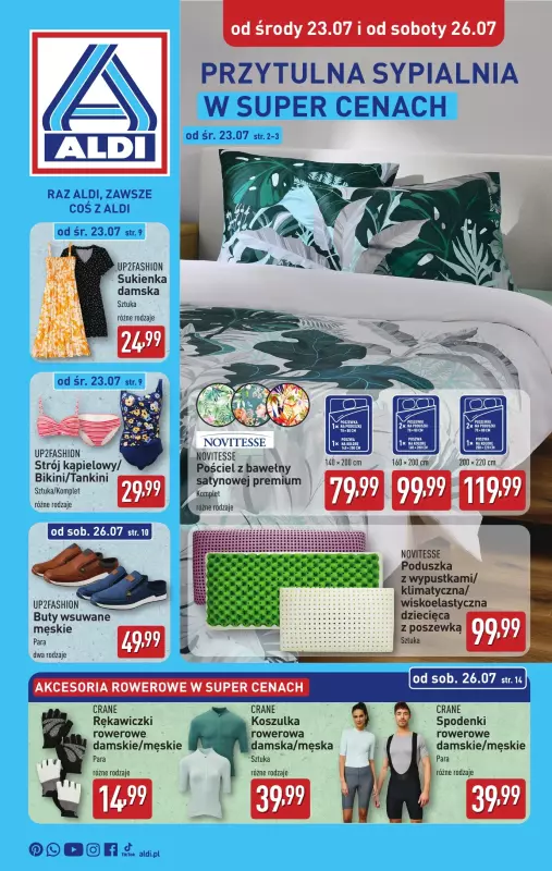 Aldi - gazetka promocyjna Aldi ma to coś! od środy 23.07 do soboty 26.07