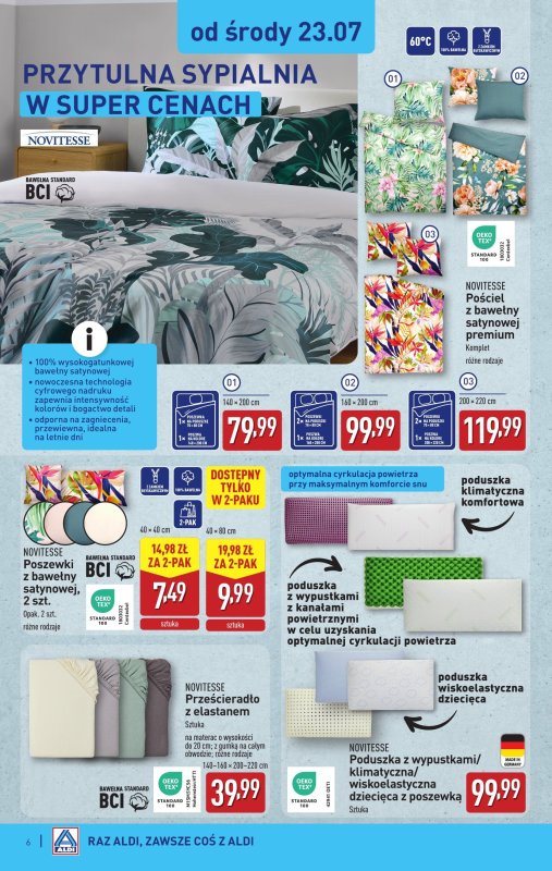 Aldi - gazetka promocyjna Aldi ma to coś! od środy 23.07 do soboty 26.07 - strona 6