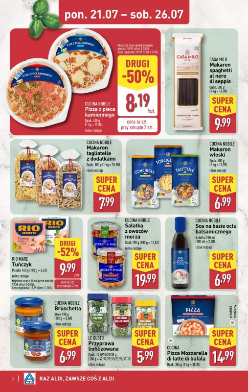 Aldi - gazetka promocyjna Smakowita podróż do Włoch!   - strona 3
