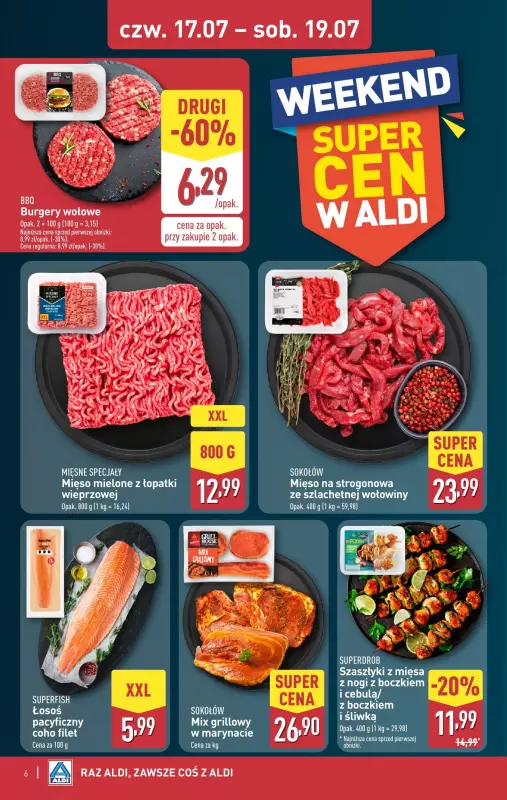 Aldi - gazetka promocyjna Weekend super cen w Aldi! od czwartku 17.07 do soboty 19.07 - strona 6