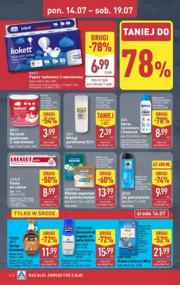 Aldi - gazetka promocyjna Pełny katalog! od poniedziałku 14.07 do soboty 19.07 - strona 18