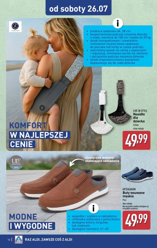 Aldi - gazetka promocyjna Aldi ma to coś! od środy 23.07 do soboty 26.07 - strona 10