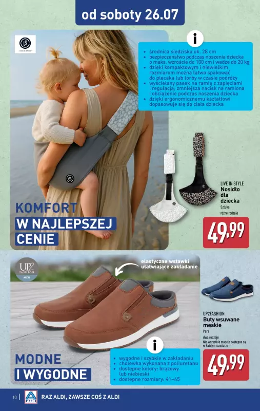 Aldi - gazetka promocyjna Aldi ma to coś! od środy 23.07 do soboty 26.07 - strona 10
