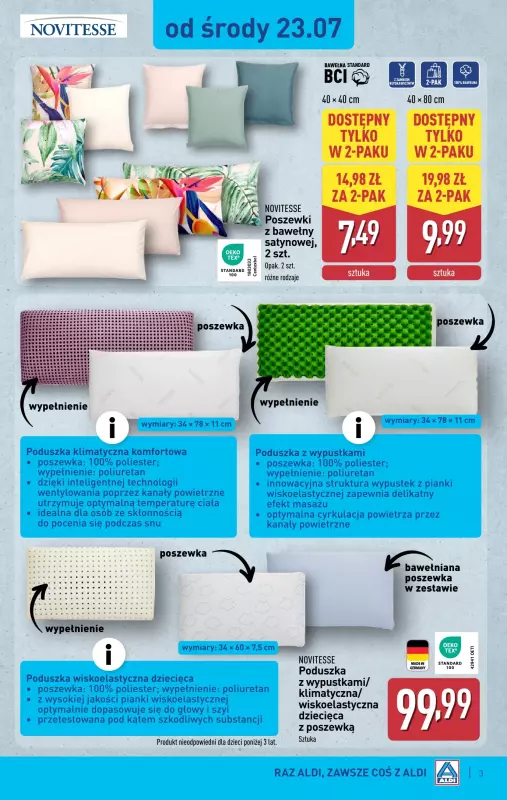 Aldi - gazetka promocyjna Aldi ma to coś!   - strona 3