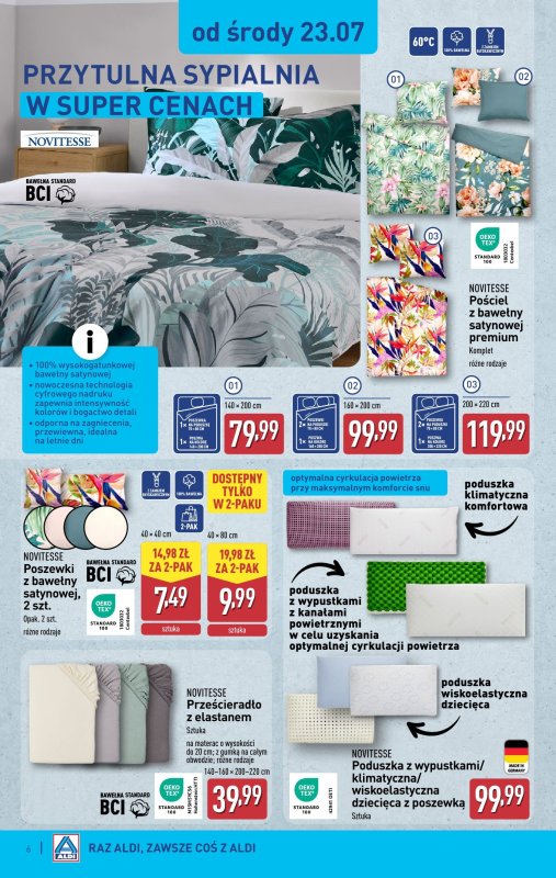 Aldi - gazetka promocyjna Aldi ma to coś! od środy 23.07 do soboty 26.07 - strona 6