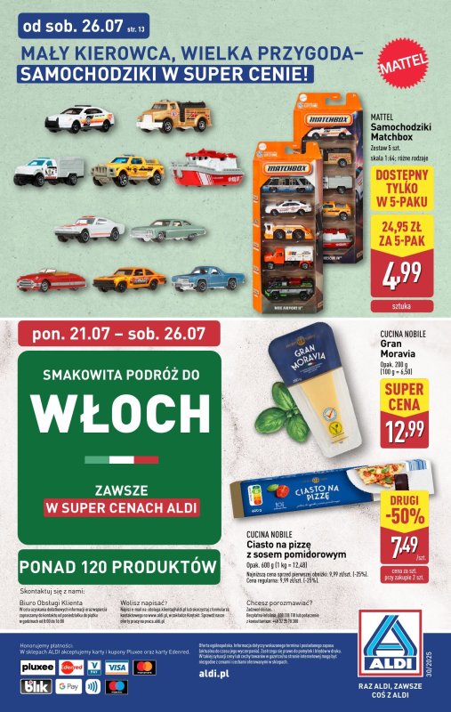 Aldi - gazetka promocyjna Aldi ma to coś! od środy 23.07 do soboty 26.07 - strona 16