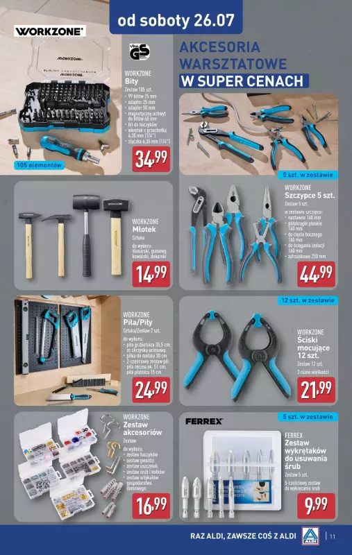 Aldi - gazetka promocyjna Aldi ma to coś! od środy 23.07 do soboty 26.07 - strona 11