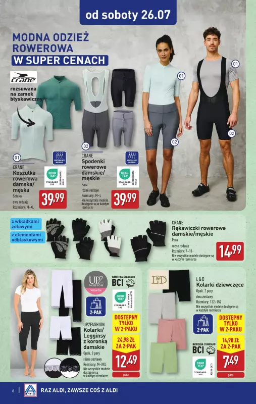 Aldi - gazetka promocyjna Super okazje od soboty w Aldi! od soboty 26.07 do piątku 01.08 - strona 6