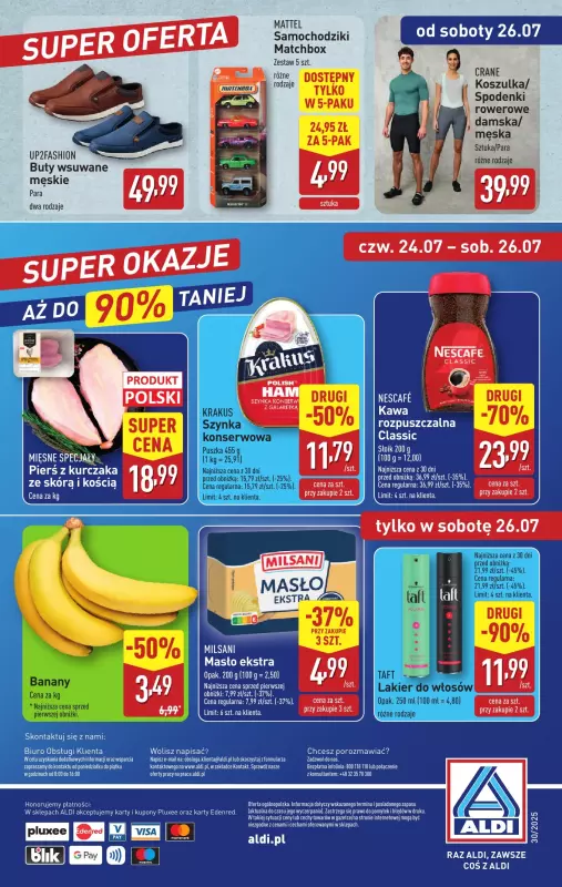 Aldi - gazetka promocyjna Weekend super cen w Aldi! od czwartku 24.07 do soboty 26.07 - strona 12