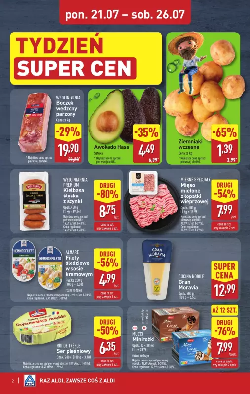 Aldi - gazetka promocyjna Weekend super cen w Aldi! od czwartku 24.07 do soboty 26.07 - strona 2