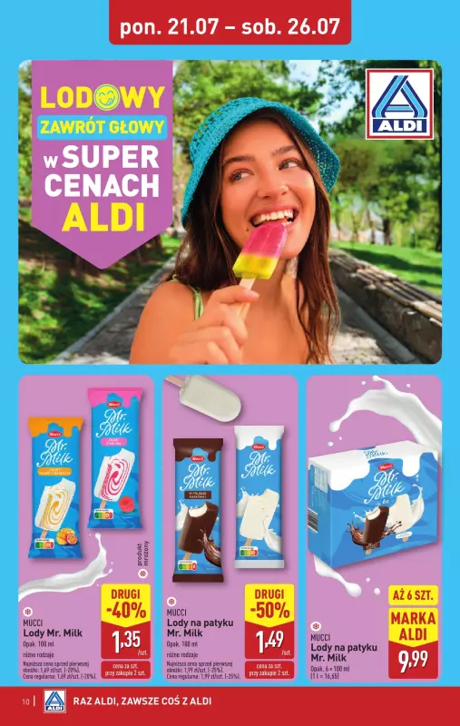 Aldi - gazetka promocyjna Weekend super cen w Aldi! od czwartku 24.07 do soboty 26.07 - strona 10
