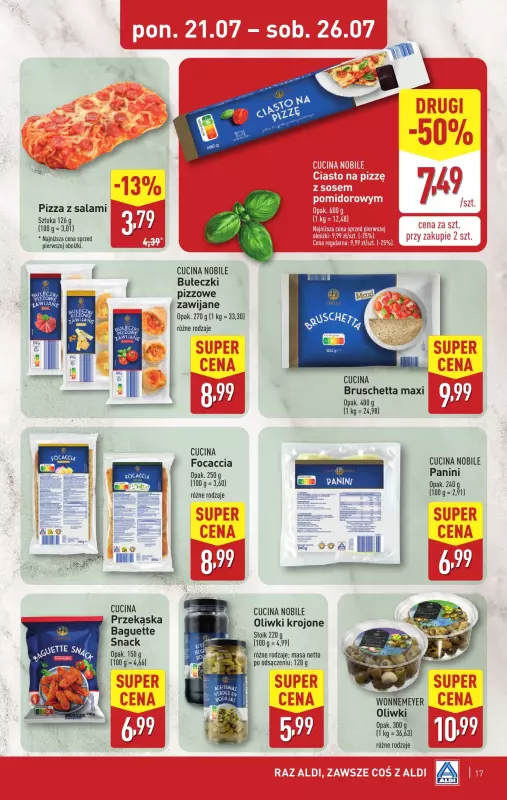 Aldi - gazetka promocyjna Pełny katalog! od poniedziałku 21.07 do soboty 26.07 - strona 17
