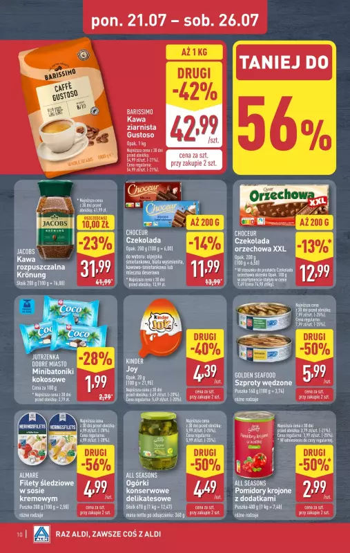 Aldi - gazetka promocyjna Pełny katalog! od poniedziałku 21.07 do soboty 26.07 - strona 10