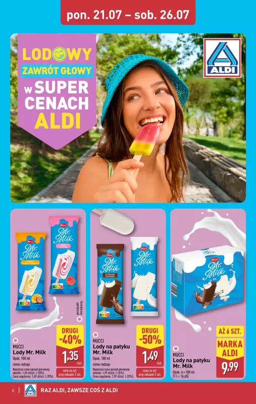 Aldi - gazetka promocyjna Pełny katalog! od poniedziałku 21.07 do soboty 26.07 - strona 8