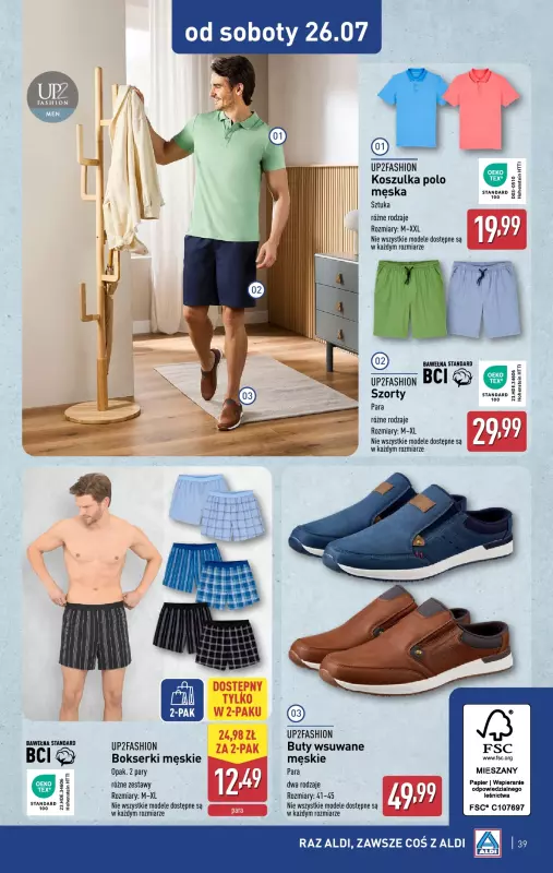 Aldi - gazetka promocyjna Pełny katalog! od poniedziałku 21.07 do soboty 26.07 - strona 39