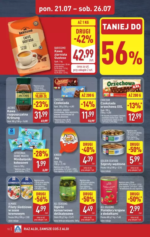 Aldi - gazetka promocyjna Pełny katalog! od poniedziałku 21.07 do soboty 26.07 - strona 10