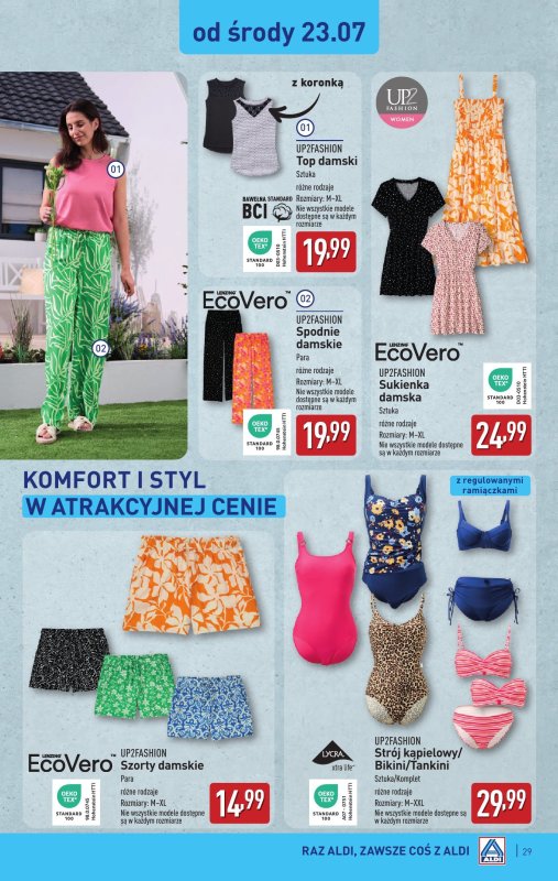 Aldi - gazetka promocyjna Pełny katalog! od poniedziałku 21.07 do soboty 26.07 - strona 29