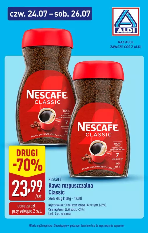 Aldi - gazetka promocyjna Weekend super cen w Aldi! od czwartku 24.07 do soboty 26.07 - strona 2