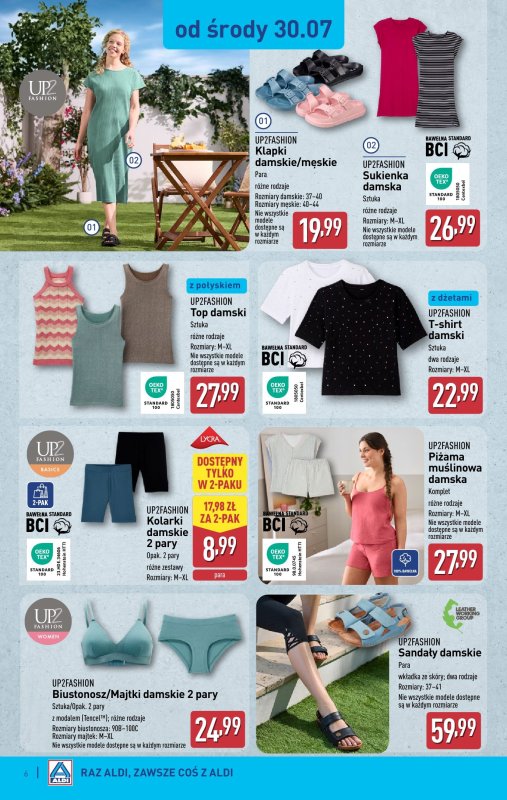 Aldi - gazetka promocyjna Aldi ma to coś! od środy 30.07 do soboty 02.08 - strona 6