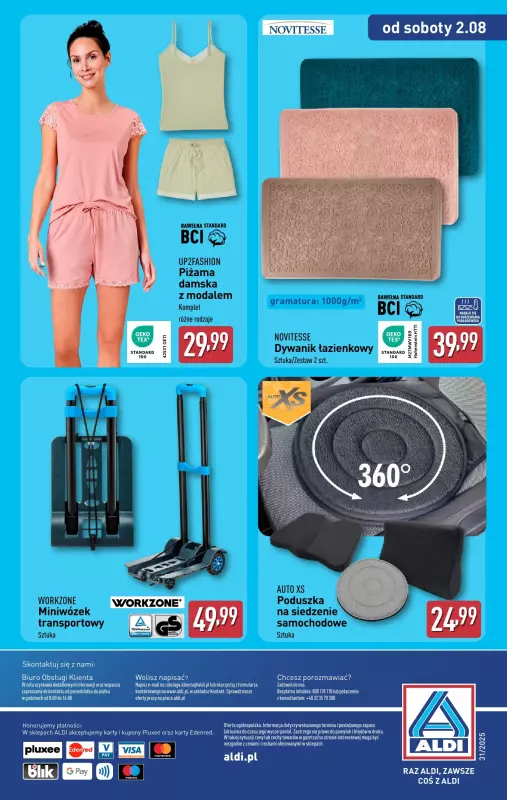 Aldi - gazetka promocyjna Aldi ma to coś! od środy 30.07 do soboty 02.08 - strona 14
